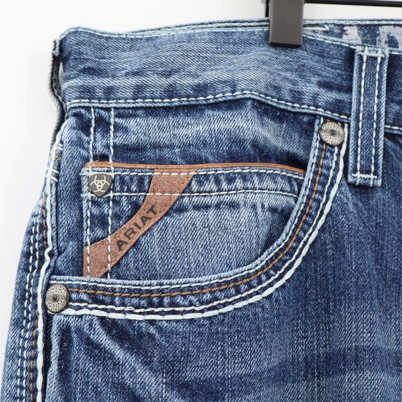 Ariat M7 Rocker Jean 40x34 Low Rise Wider Boot Cut Cowboy Western Rodeo NWT - Picture 4 of 9